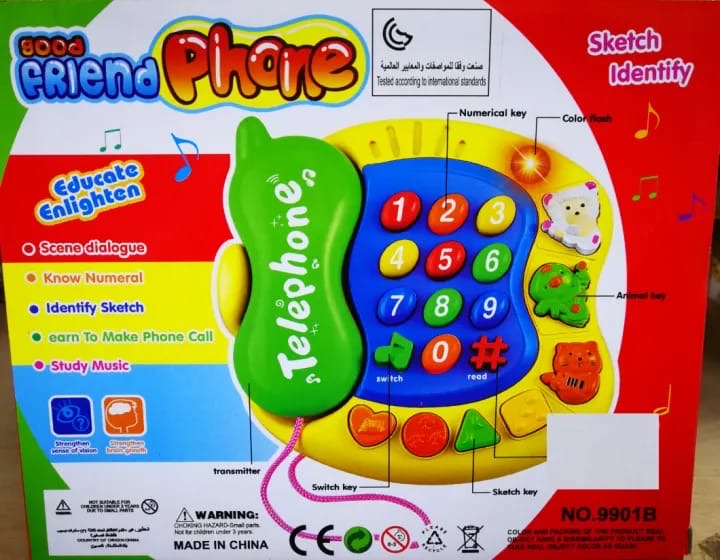 Friend phone musical toy