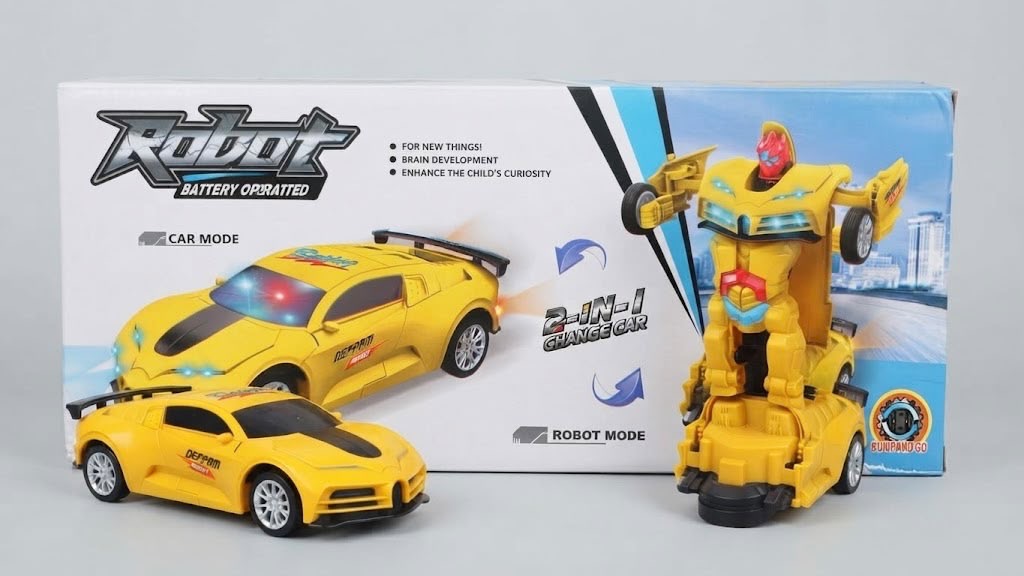 2 in 1 Transforming Battery Operated Robot Car.