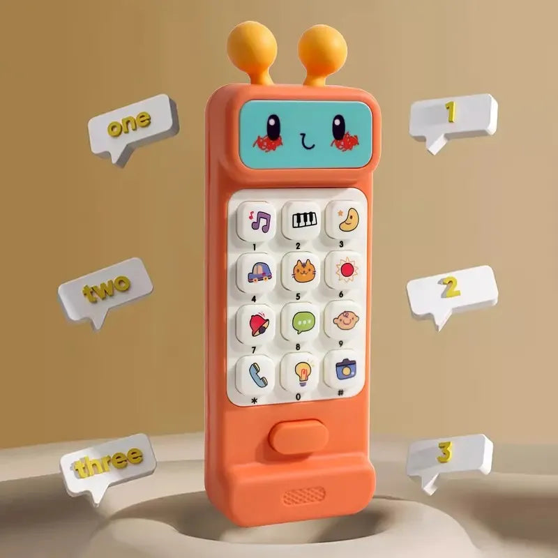 Puzzle mobile phone .