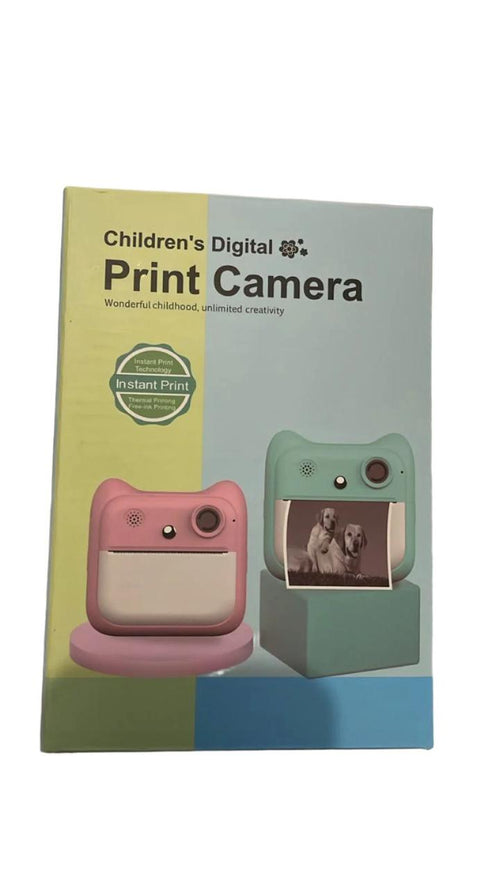 Digital print camera