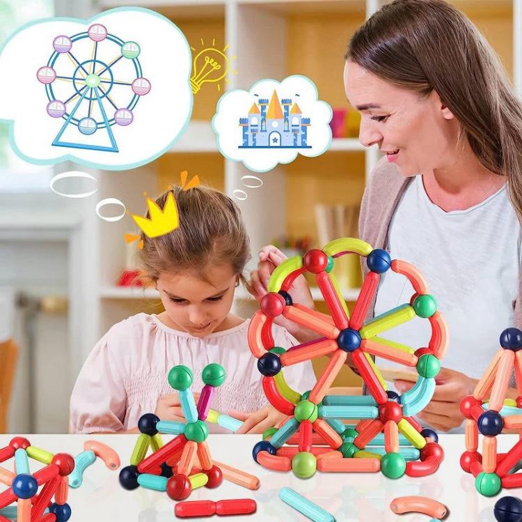 Magnetic Sticks Building Blocks - 36 Pcs