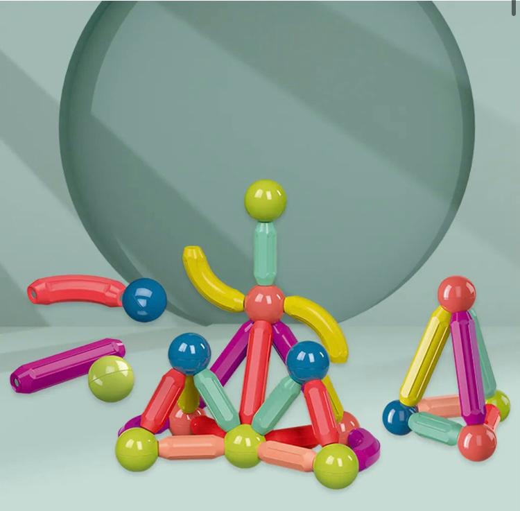 Magnetic Sticks Building Blocks - 36 Pcs