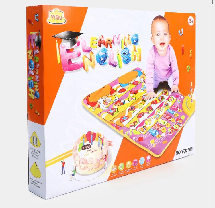 Learning English Educational Floor Playmat For Kids