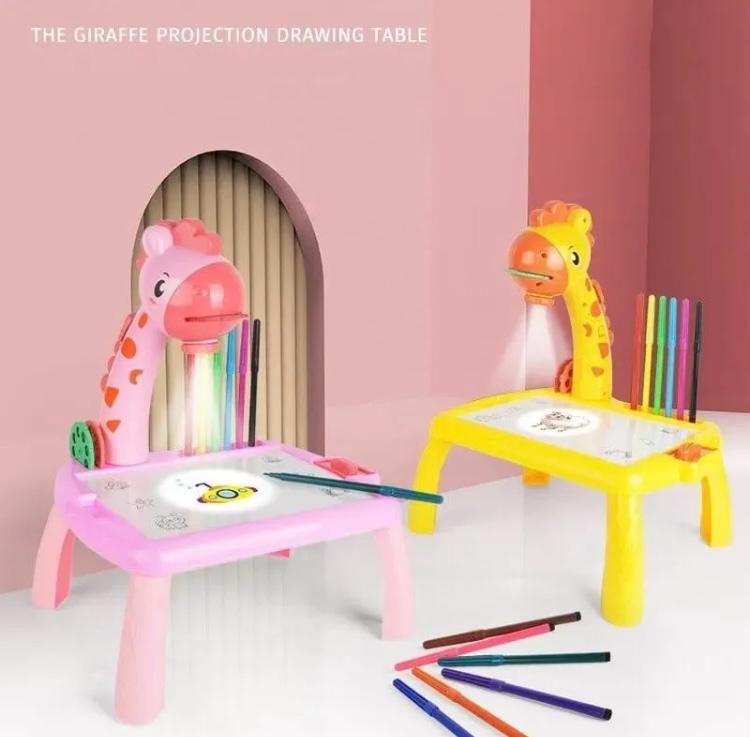 Projector Drawing Table For Kids With Music