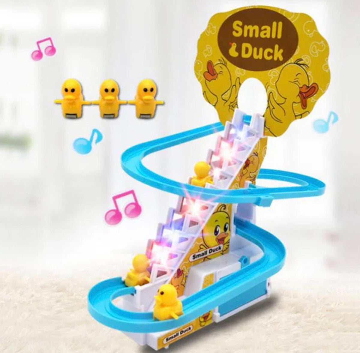 Duck Sliding Track Toy With Music And Light