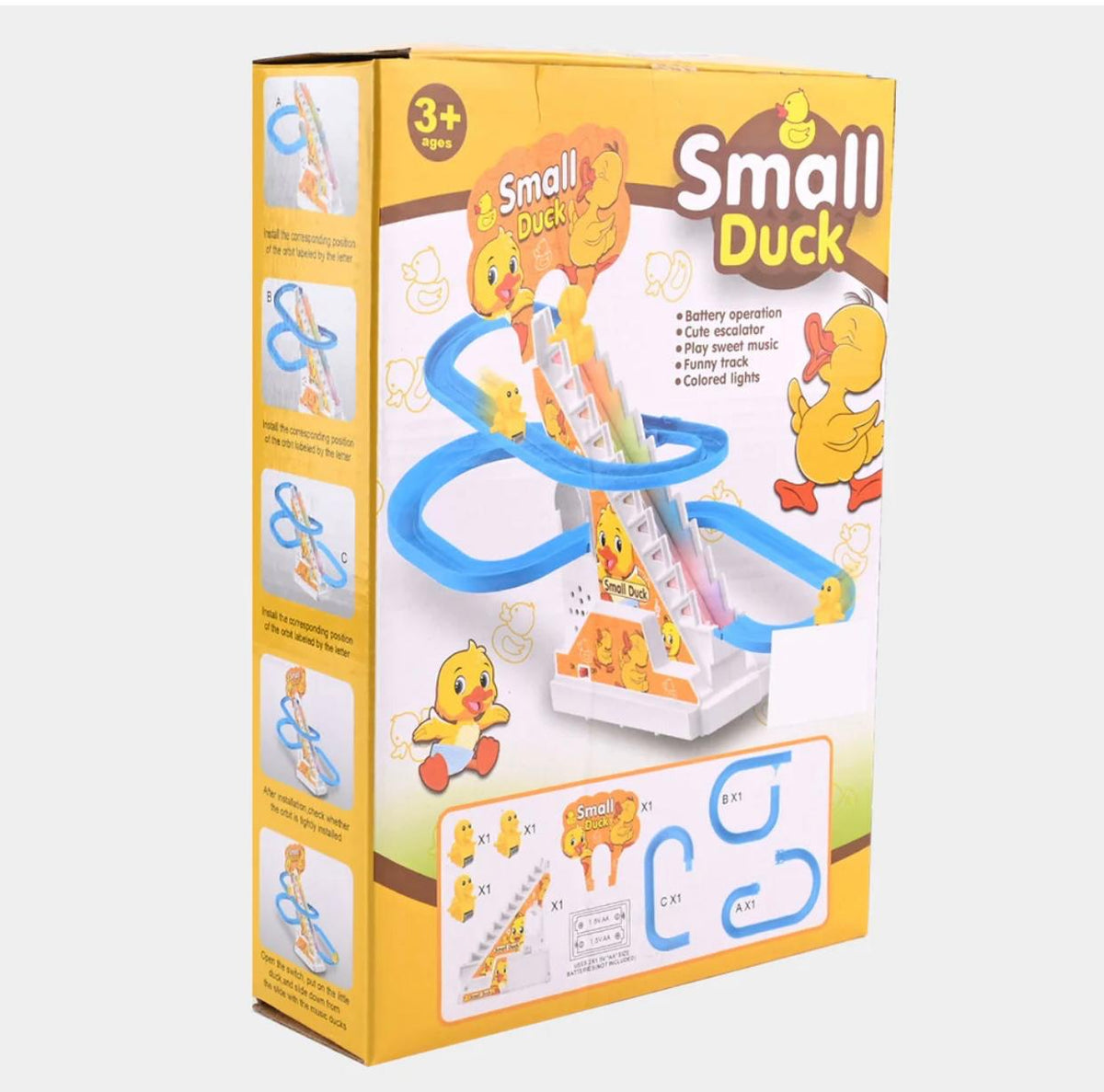 Duck Sliding Track Toy With Music And Light