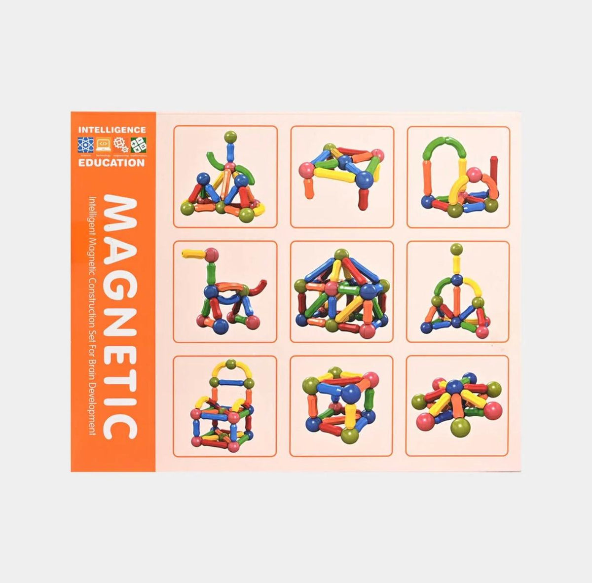 Magnetic Sticks Building Blocks - 36 Pcs